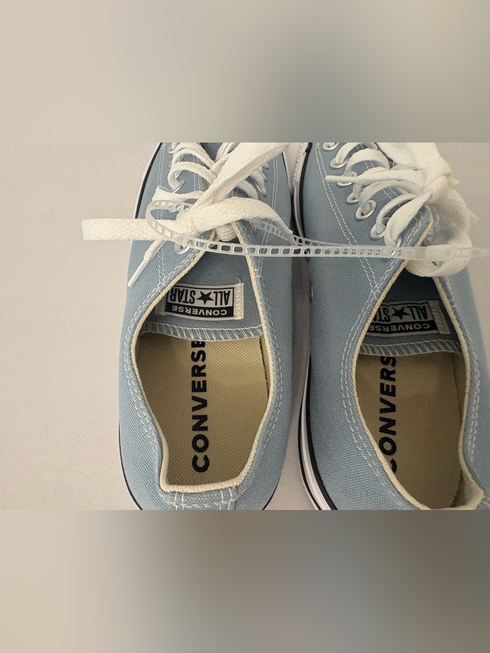 Converse Chuck Taylor All Star low-top sneakers in a light blue - Picture 7 of 11